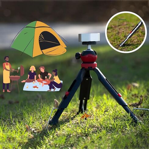 Camping Travel Tripod Stand Height and Tilt Adjustable Tripod Mount Satellite Poles Mount for Camping in Saudi Arabia