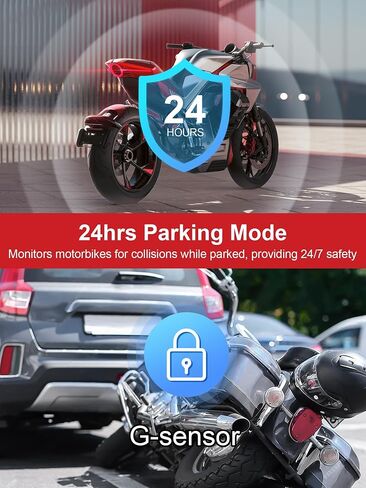 INNOVV K7 Motorcycle Dash Cam, 2K + 2K Front and Rear Camera with EIS Anti-Shake, Motorcycle DashCam with 24hr Sentry Mode, Emerg Auto Save GPS, App Connect, IP67 Waterproof, Max Support 512 GB in Kuwait