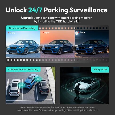 BOTSLAB Dash Cam OBD Hardwire Kit Power Cable Type USB C Port in Kuwait