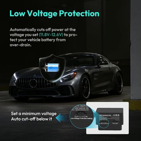 BOTSLAB Dash Cam OBD Hardwire Kit Power Cable Type USB C Port in Kuwait