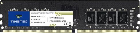 Timetec 32GB KIT (2x16GB) DDR4 2133MHz (PC4-2133P) PC4-17000 UDIMM Desktop RAM – 288-Pin 1.2V CL15 Non-ECC Unbuffered DIMM Memory Module Upgrade in Kuwait
