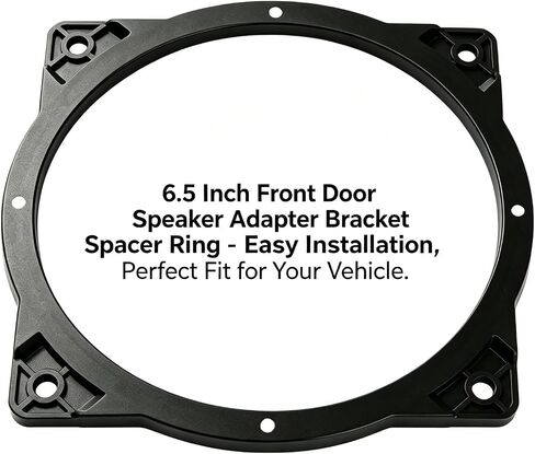6.5-6.75 Inch Front Door Speaker Adapter Spacer Ring Fits for Hyundai KIA in Kuwait