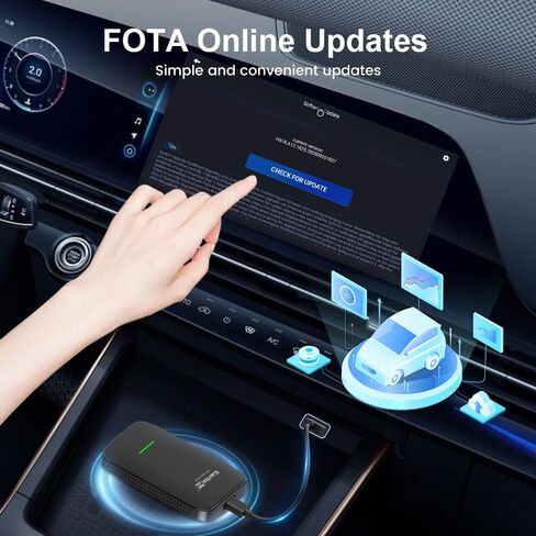 Carlinkit Wireless CarPlay Adapter CP2A Pro with Video Streaming in Kuwait