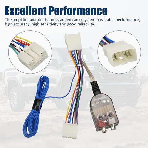 Add an Amp Amplifier Adapter Interface to Factory Radio System Fit for Toyota Subaru Scion Lexus in Kuwait