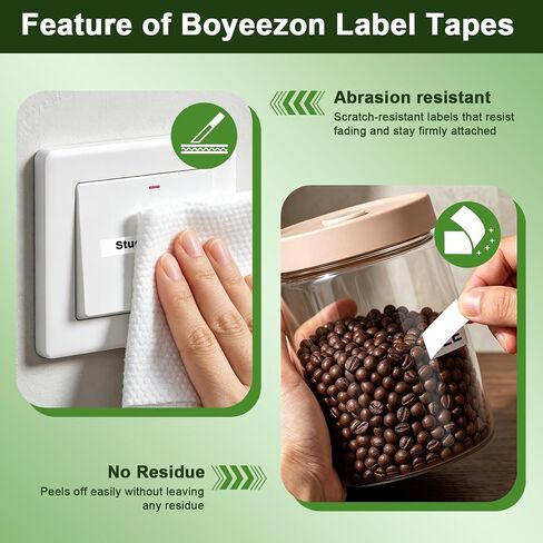 Compatible with Dymo LetraTag Label Maker Refills 91331 Plastic White Tape in Kuwait