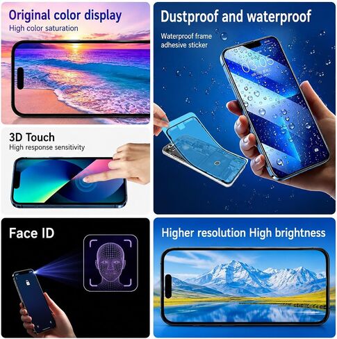 LMQ for iPhone 14 Pro Screen Replacement 6.1''LCD with Repair Tool Kits in Kuwait