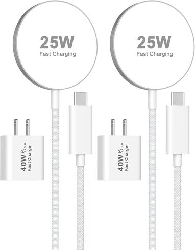 [Apple MFi Certified] 15W Magnetic Wireless Charger Apple Mag Safe Charger in Kuwait