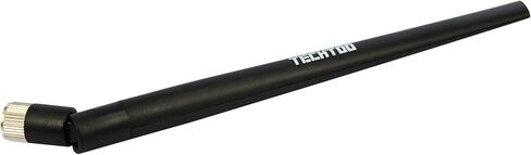 TECHTOO WiFi Antenna Dual Band 7dBi 2.4GHz/5.8GHz with RP-SMA Connector for Wireless Network Router USB Adapter PCI Card IP Camera DJI Phantom Wireless Range Extender FPV UAV Drone in Kuwait