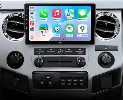 10''QLED Stereo for Ford F150 04-08 F250 F350 08-16 CarPlay Auto in Kuwait