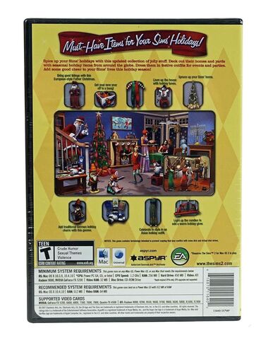 The Sims 2 Happy Holiday Stuff Pack - Mac in Kuwait