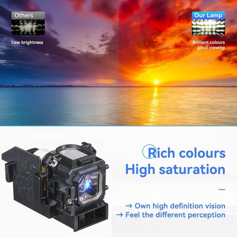 NP05LP LV-LP30 Hight Quality Replacement Projector Lamp for NEC NP901 NP905 VT700 VT800 NP901W NP905G NP901WG VT800G VT700G for Canon LV-7365 in Saudi Arabia