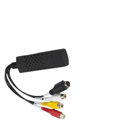USB2.0 R/CA Composite S-Video Video Adapter﻿ Convert Analog to Digital Format DVD VHS Record Capture Card in Kuwait
