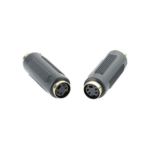 4pin S-Video Female to Extension Cord Adapter SVIDEO Golden Plated and Video AV pl-UG Converter in Kuwait
