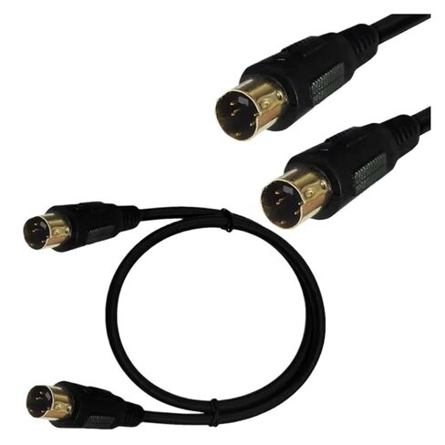 Male to 4 Needle 4Pin S-Video Video Cord Line 4P S to Wire Cord to(300cm) in Kuwait