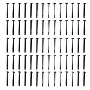 Fan Mounting Screw,32x35mm,Black,60pcs in Kuwait