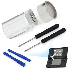 Compatible with Nintendo DS Lite (NDSL),Replacement Hinge Shaft with Screwdrivers & Pry Tools,Repair Loose/Broken Screen Hinge,Replacement Parts (Console Not Included) in Kuwait