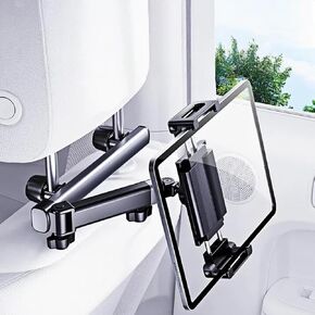 Chapter Seven Car Headrest Tablet Holder,[Lockable 3 in 1 Extension Arm & 360° Rotation],Tablet Mount for Car Backseat,Gifts Road Trip Essentials for Kids,for 4.7-13" Devices in Kuwait