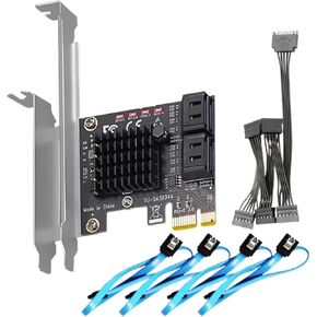 4-Port SATA III 6Gbps PCIe SATA Adapter Card in Saudi Arabia