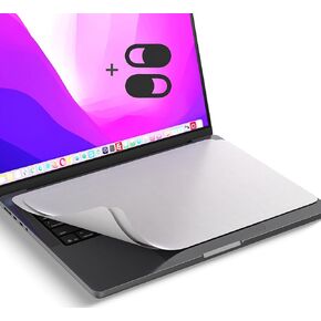 2Pack Screen Keyboard Cover Imprint Protection Microfiber Liner Cleaning Cloth for 2026 MacBook Neo 13"/MacBook Air 13 M5 M4 M3 M2 M1/MacBook Pro 14 (M5-M1) Accessories with Webcam Cover, Gray in Kuwait
