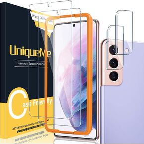UniqueMe for Samsung Galaxy S21 Plus Screen Protector, 9H Hardness in Saudi Arabia