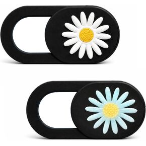 3 Pack Floral Pattern Webcam Cover Slide, Cute Ultra-Thin Laptop & Phone Camera Privacy Blocker for Chromebook,Computer,iPhone,Tablet and Smartphone (Multicolor) in Kuwait