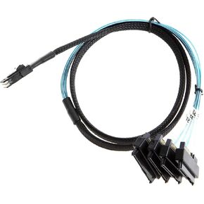 Mini SAS Cable 36P SFF-8087 to SFF-8482 SAS 29+15P SATA Data Cable Cord Adapter Wire Converter in Kuwait