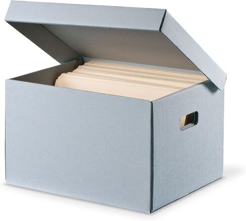 Gaylord Archival Heavy-Duty Flip-Top Record Storage Carton - 12 x 15 x 10" in Kuwait