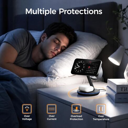 TESSAN 3 in 1 Charging Station Wireless Phone Charger Stand in Saudi Arabia
