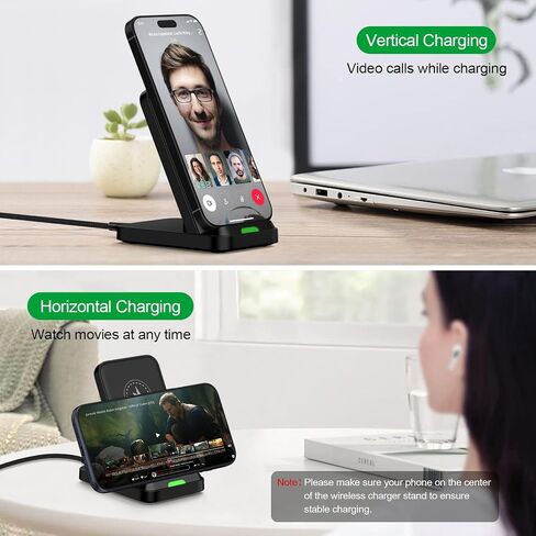 Wireless Charger Samsung S26 Ultra Fast Charging Stand for Galaxy S26 S25 in Kuwait