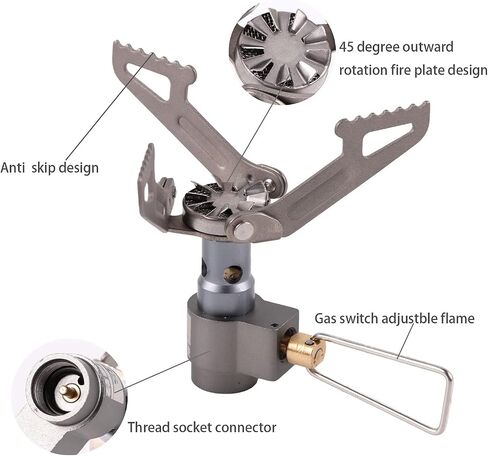 BRS 3000T Ultralight Titanium Backpacking Stove, 25g Camping Burner in Saudi Arabia