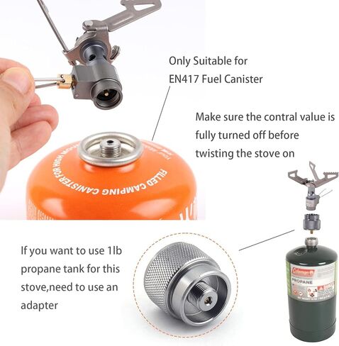 BRS 3000T Ultralight Titanium Backpacking Stove, 25g Camping Burner in Saudi Arabia