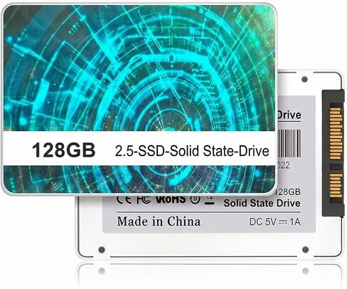 128GB SSD Internal Solid State Drive 2.5" SATA III, 560MB/s for Laptop PC Desktop (Style P) in Saudi Arabia