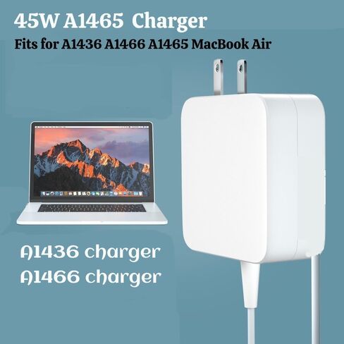 Outlet Freedom, 45W T-Tip Charger for Mac Book Air Model A1466 & A1465 in Kuwait