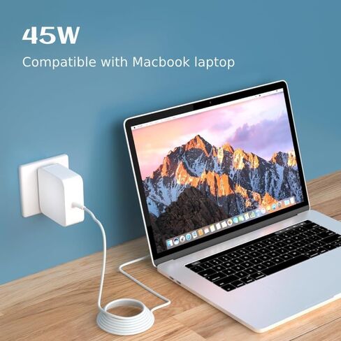 Outlet Freedom, 45W T-Tip Charger for Mac Book Air Model A1466 & A1465 in Kuwait