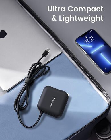 TobenONE 100W USB C Laptop Charger, Universal GaN III Power Supply Adapter in Kuwait