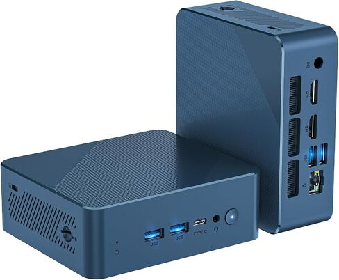 Getorli Ryzen 5 3501U Mini PC, 8GB RAM 256GB SSD, WiFi 6 Bluetooth 5.3 in Kuwait