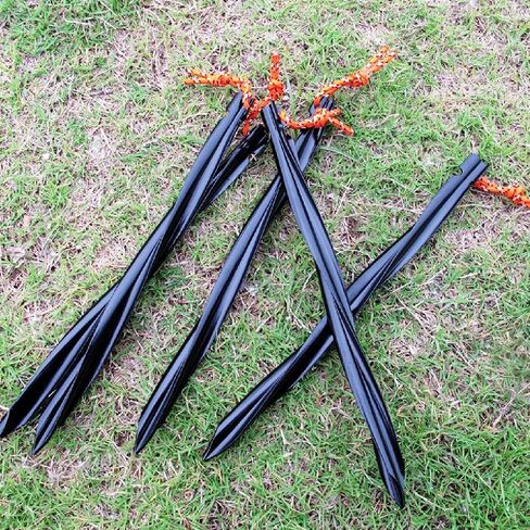 Azarxis Aluminum Tent Stakes Pegs Heavy Duty Lightweight for Camping Sand in Saudi Arabia