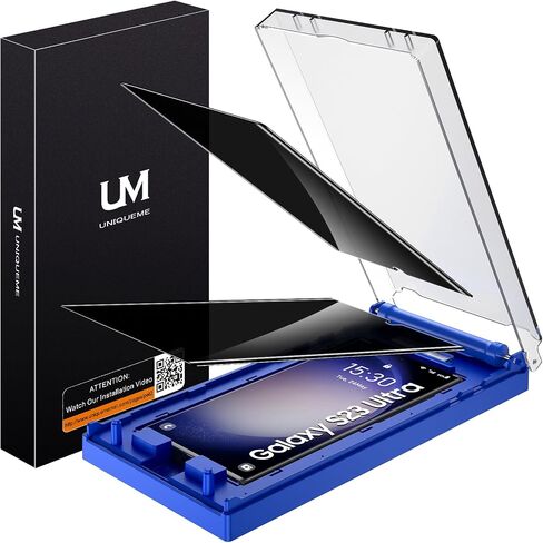 UniqueMe 2 Pack for Samsung Galaxy S23 Ultra Privacy Screen Protector in Saudi Arabia