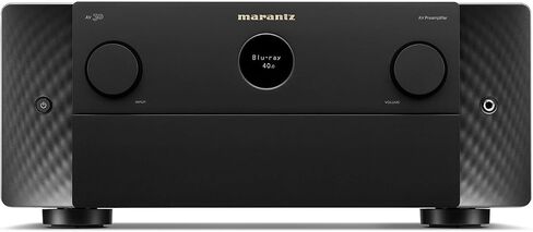 Marantz AV 30 AV Preamplifier | 8K Video Compatibility | 11.4-Channel Output | Decodes Dolby Atmos | Balanced and RCA outputs | Black in Saudi Arabia
