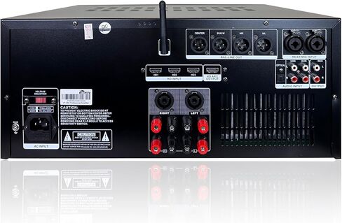 IP-380 5000W Digital Professional Powerful Smart Karaoke Machine Mixing Amplifier with Touch Screen Monitor in Kuwait