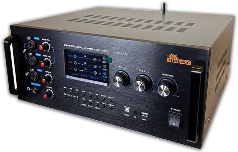 IP-380 5000W Digital Professional Powerful Smart Karaoke Machine Mixing Amplifier with Touch Screen Monitor in Kuwait