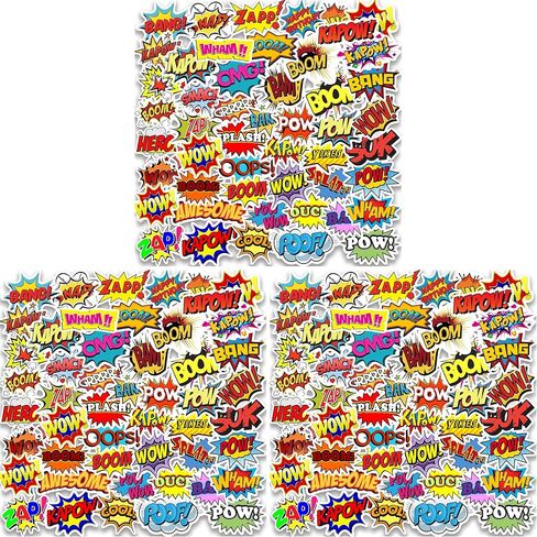 50PCS Superhero Party Stickers for Teens Surprise Stickers in Kuwait