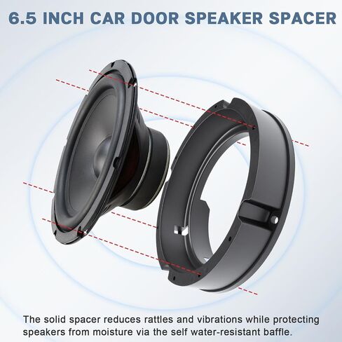 6.5 Door Speaker Adapter Install Kit for Volkswagen in Kuwait