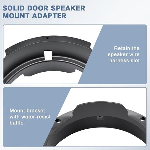 6.5 Door Speaker Adapter Install Kit for Volkswagen in Kuwait