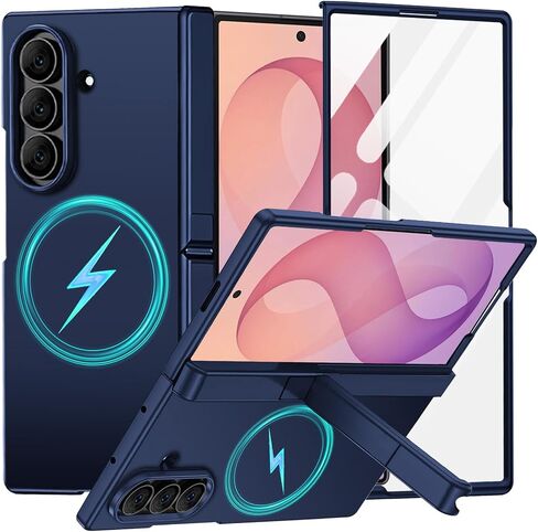 for Samsung Galaxy Z Fold 8 Ultra Magnetic Case with Kickstand in Kuwait