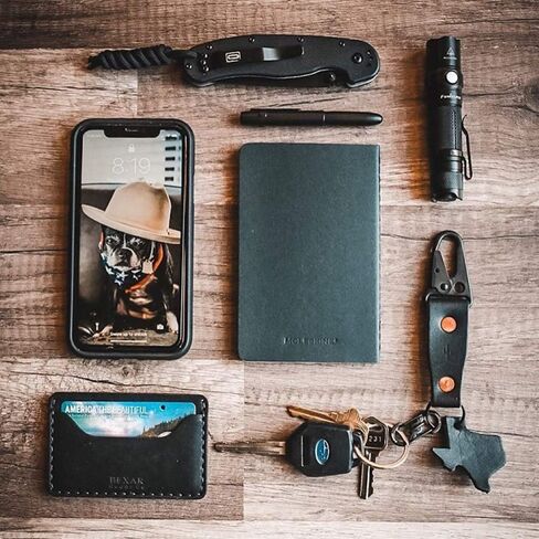 Ontario Knife Company Rat I, Black Coated AUS-8 Stainless Steel Half Serrated Folding Pocket Knife, Black Nylon Handle Liner Lock Knife, Everyday Carry Knife – ON8847 in Saudi Arabia