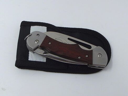 Myerchin Knives WF300 Generation 2 Wood Handle Captain Riggin Knife (MYWF300) GEN 2 in Kuwait