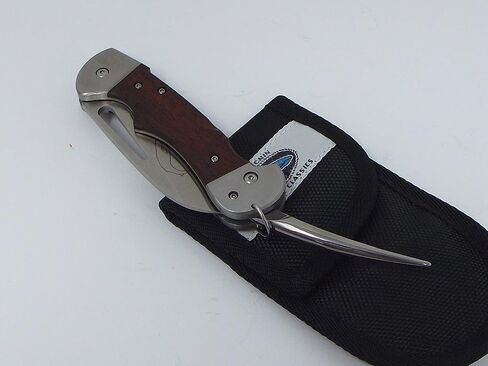 Myerchin Knives WF300 Generation 2 Wood Handle Captain Riggin Knife (MYWF300) GEN 2 in Kuwait