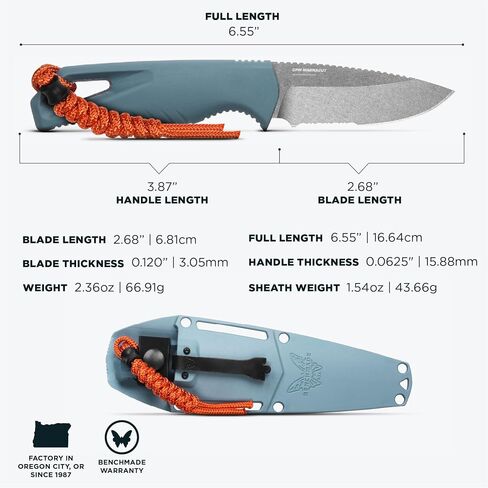 Benchmade Intersect Fishing Knife, MagnaCut Steel Blade (18050S) in Kuwait