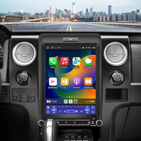 10.1 Inch Car Radio for Ford F150 2013 2014, Android 13 Stereo with Wireless CarPlay & Android Auto, DSP, BT, WiFi, SWC,MirrorLink [ 2G+64G ] in Kuwait